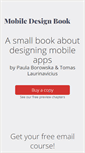 Mobile Screenshot of mobiledesignbook.com
